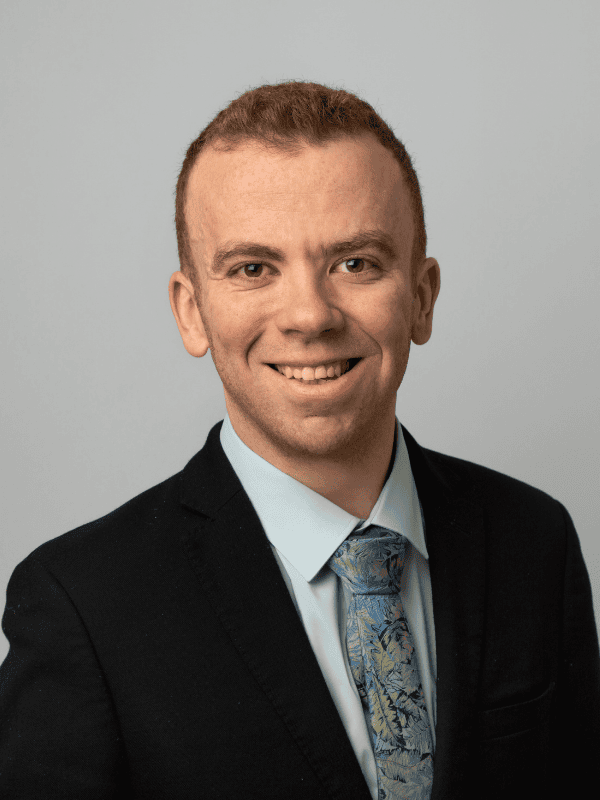 Headshot of a solicitor in a suit, representing Ellis-Fermor & Negus, an East Midlands solicitors’ firm.
